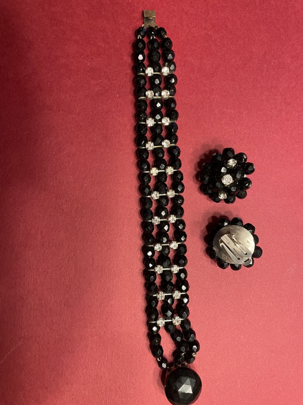 Bracelet/Clip earrings by m West Germany